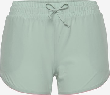 LASCANA ACTIVE - regular Pantalón deportivo en verde: frente