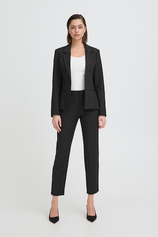 Pulz Regular Trousers in Black