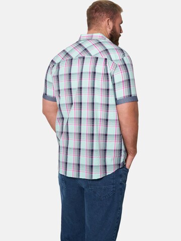 Jan Vanderstorm Comfort Fit Hemd 'Eskiel' in Grün