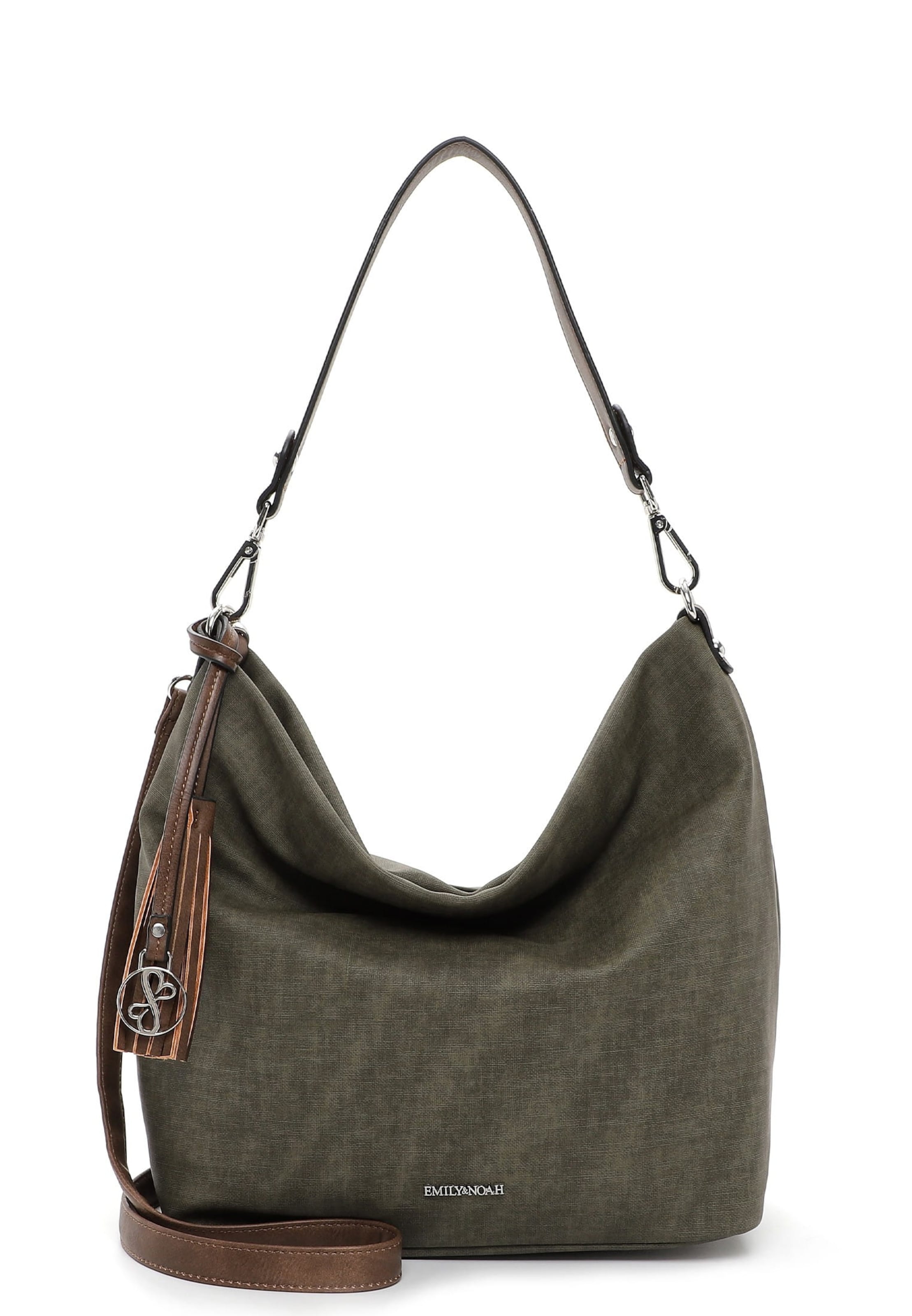 Emily & Noah Olkalaukku 'Elke' värissä vihreä: etupuoli