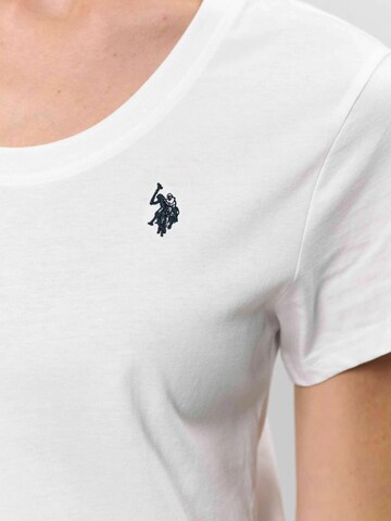 T-shirt 'Amy' U.S. POLO ASSN. en blanc