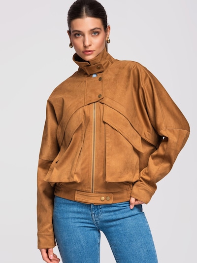 Ombre Přechodná bunda ve velikosti S-M - velbloudí, Produkt