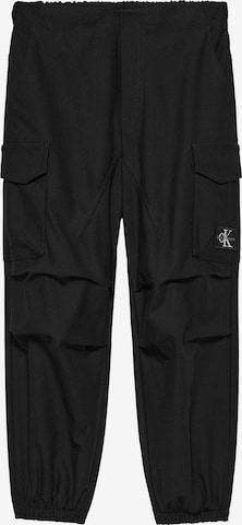 Calvin Klein Jeans Regular Pants in Black: front