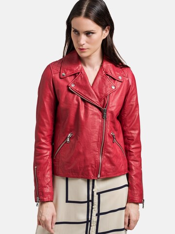 18N62 Between-season jacket 'NEAPRILIA' in Red: front