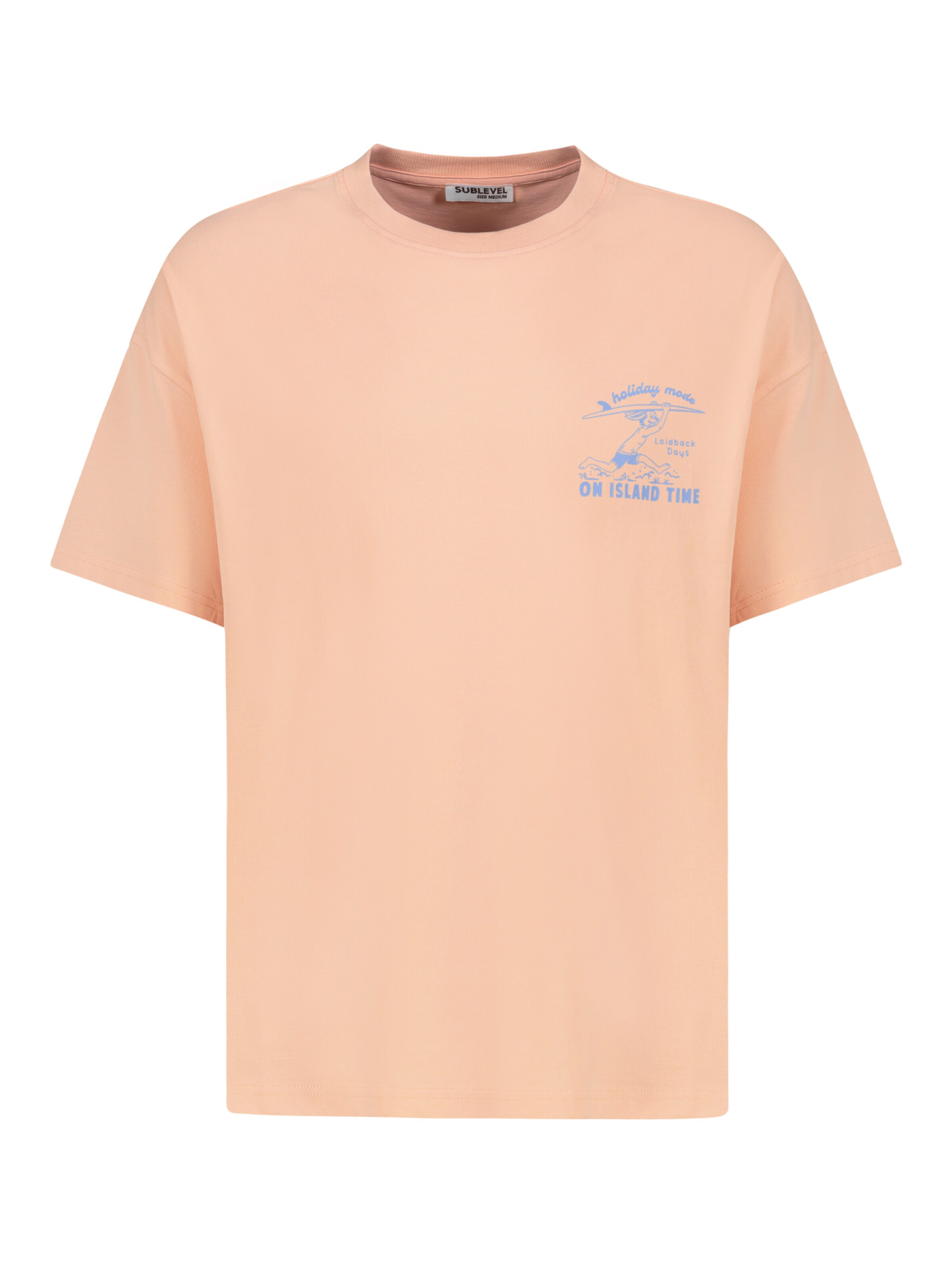 Sublevel Shirt in Orange: Vorderseite