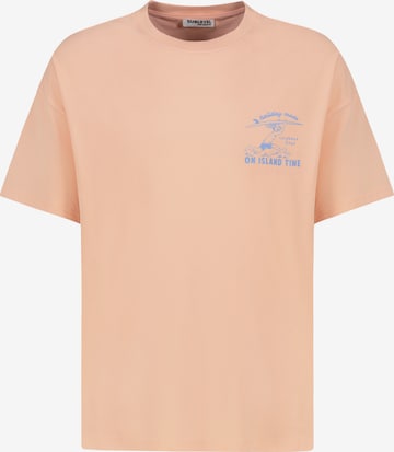 Sublevel Shirt in Orange: Vorderseite