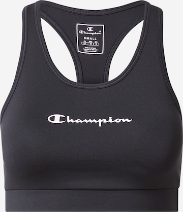 Reggiseno sportivo di Champion Authentic Athletic Apparel in nero: frontale