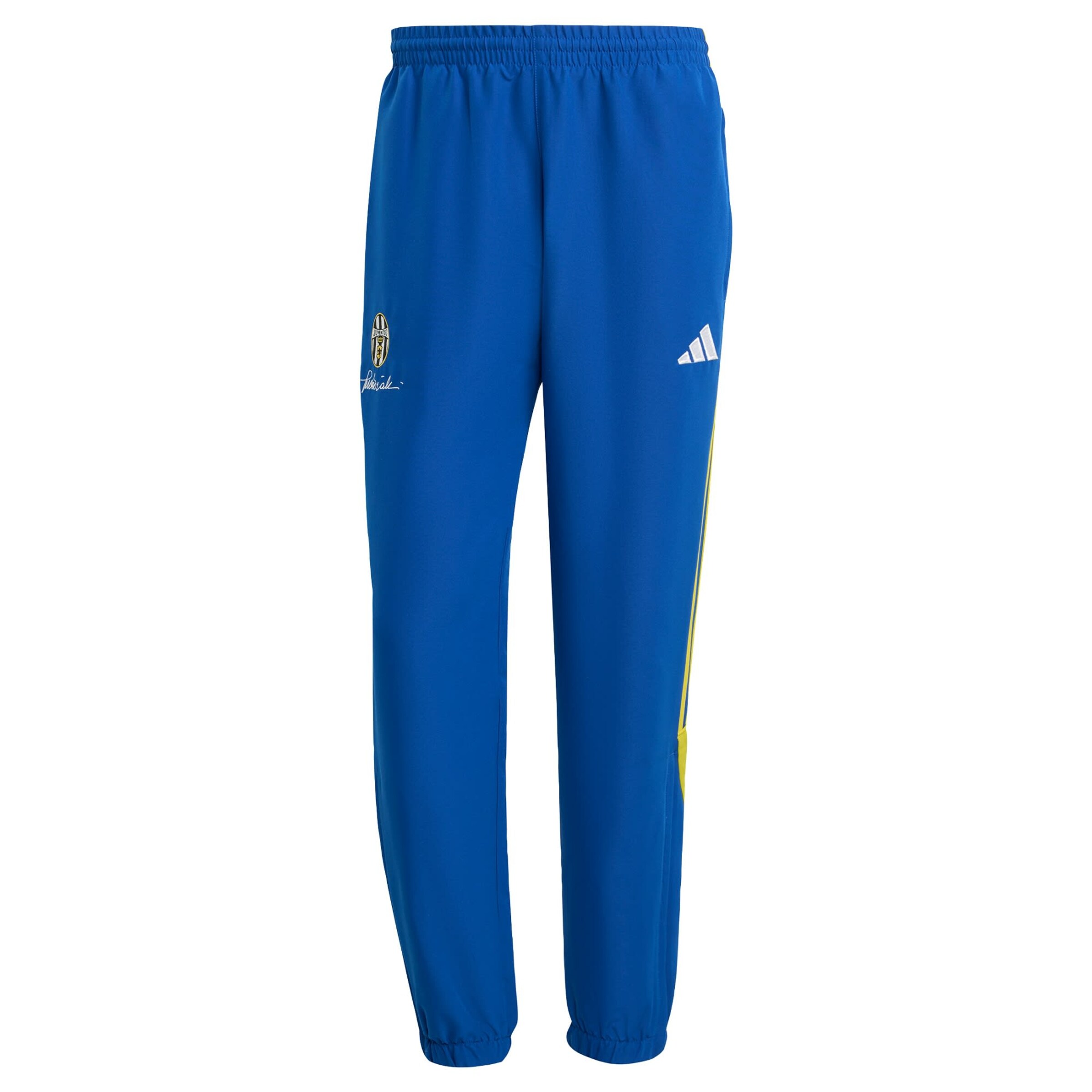 ADIDAS ORIGINALS Tapered Broek 'Juventus Turin Vialli' in Blauw: voorkant