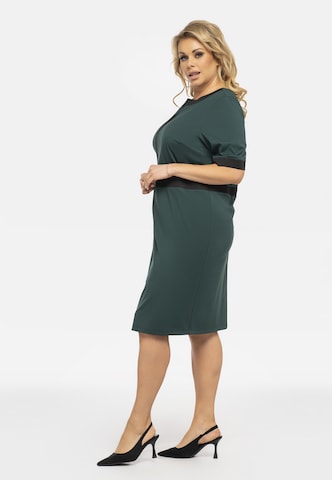 Karko Sheath Dress 'Gabora' in Green