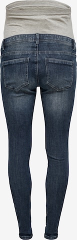 Skinny Jean 'Mauw' Only Maternity en bleu