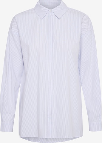 My Essential Wardrobe Blouse in Blue: front