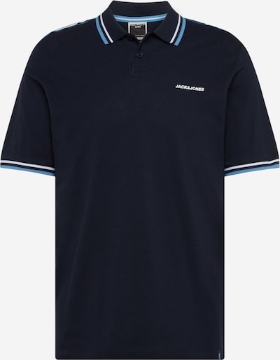 JACK & JONES T-shirt 'PARKER' i marinblå / royalblå / vit, Produktvy