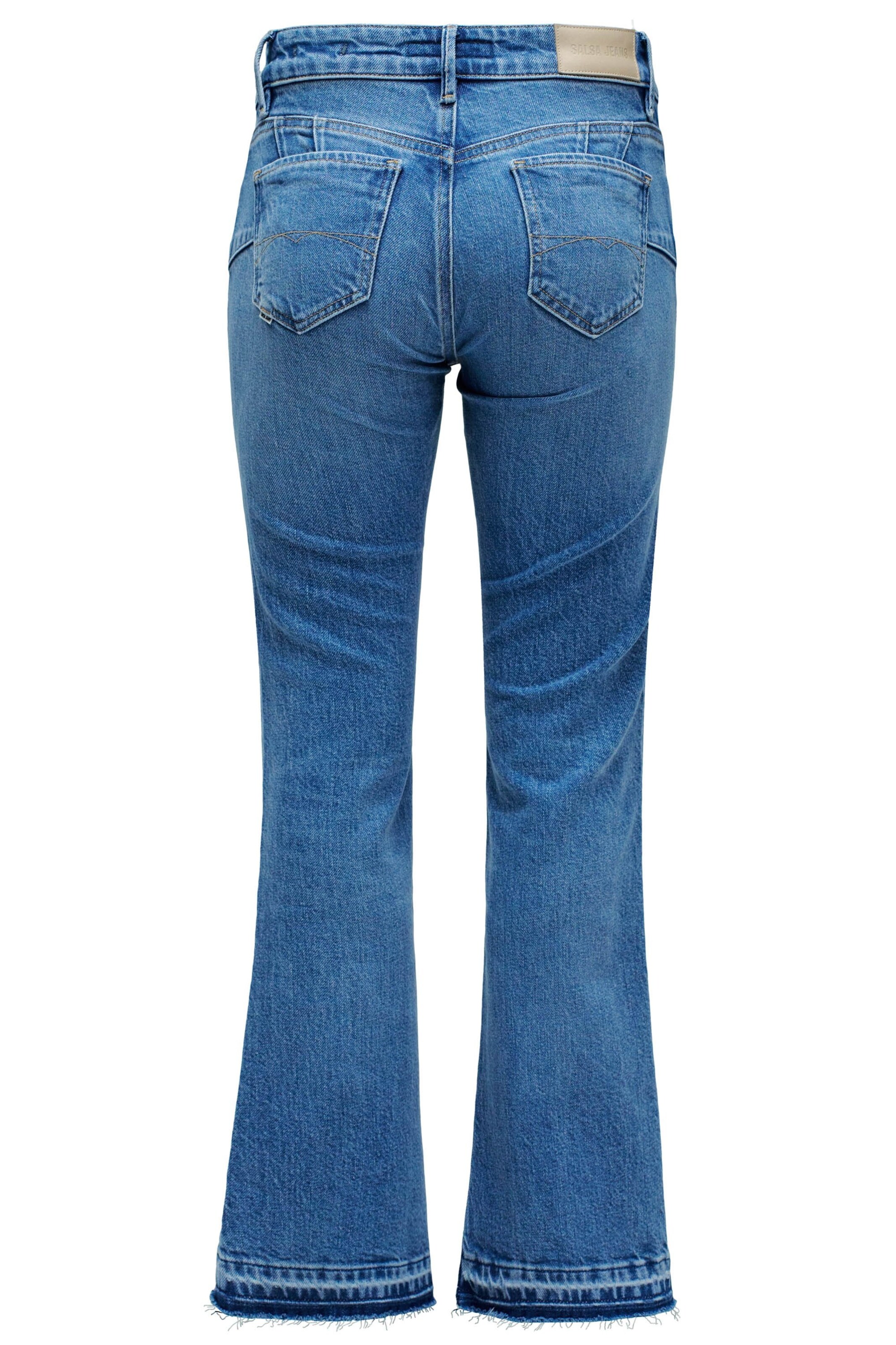 Salsa Jeans Flared Jeans 'Wonder' in Blau