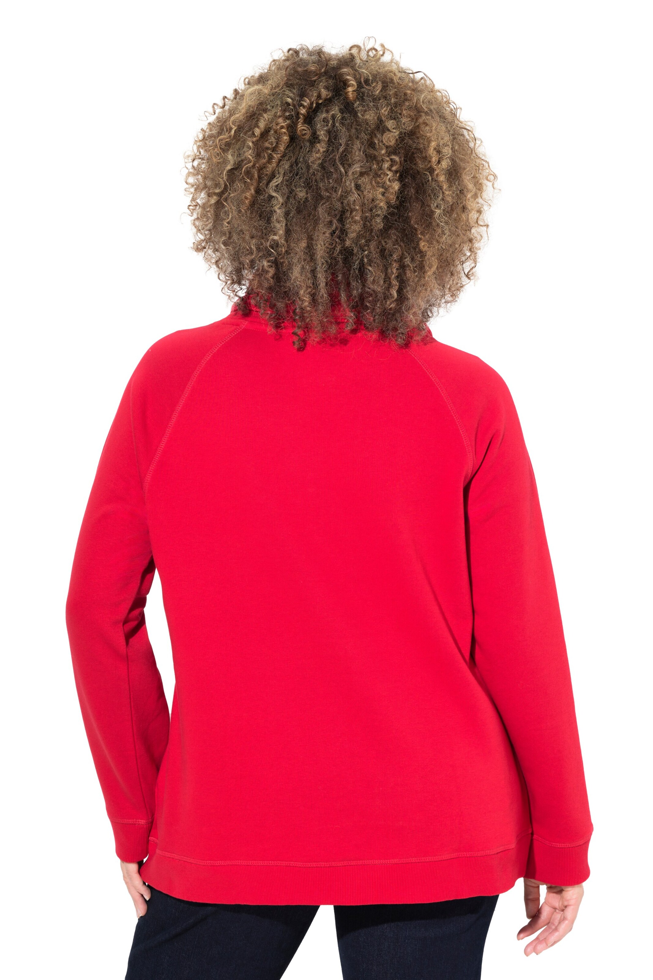 Ulla Popken Sweatshirt in Red