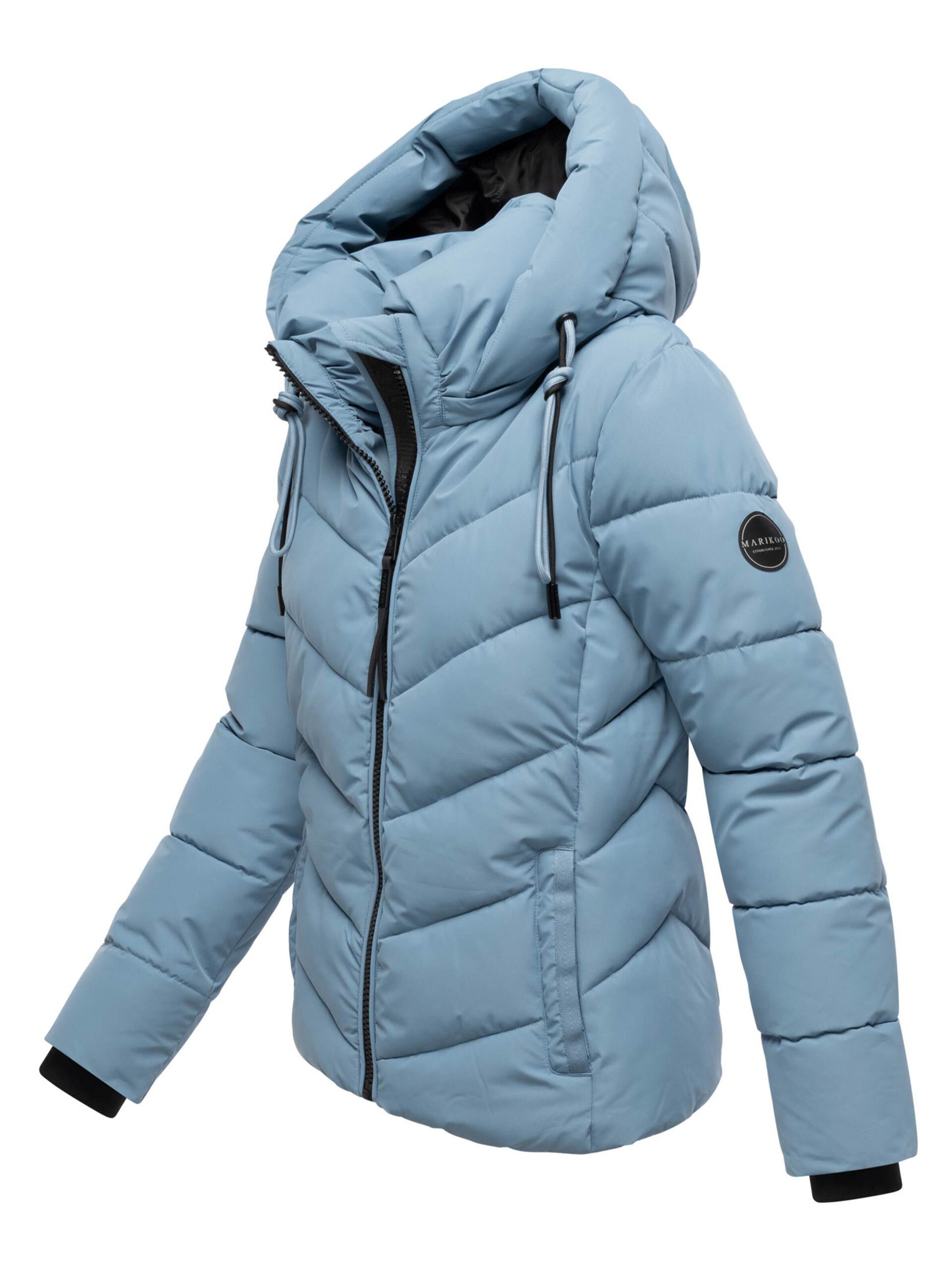 MARIKOO Winter jacket 'Sahnemausii' in Blue
