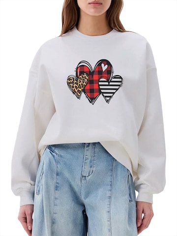 Felpa di GORHEY in bianco: frontale