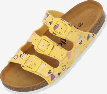 Palado Sandale 'Palado Kids Capri G Print' in Gelb: Vorderseite