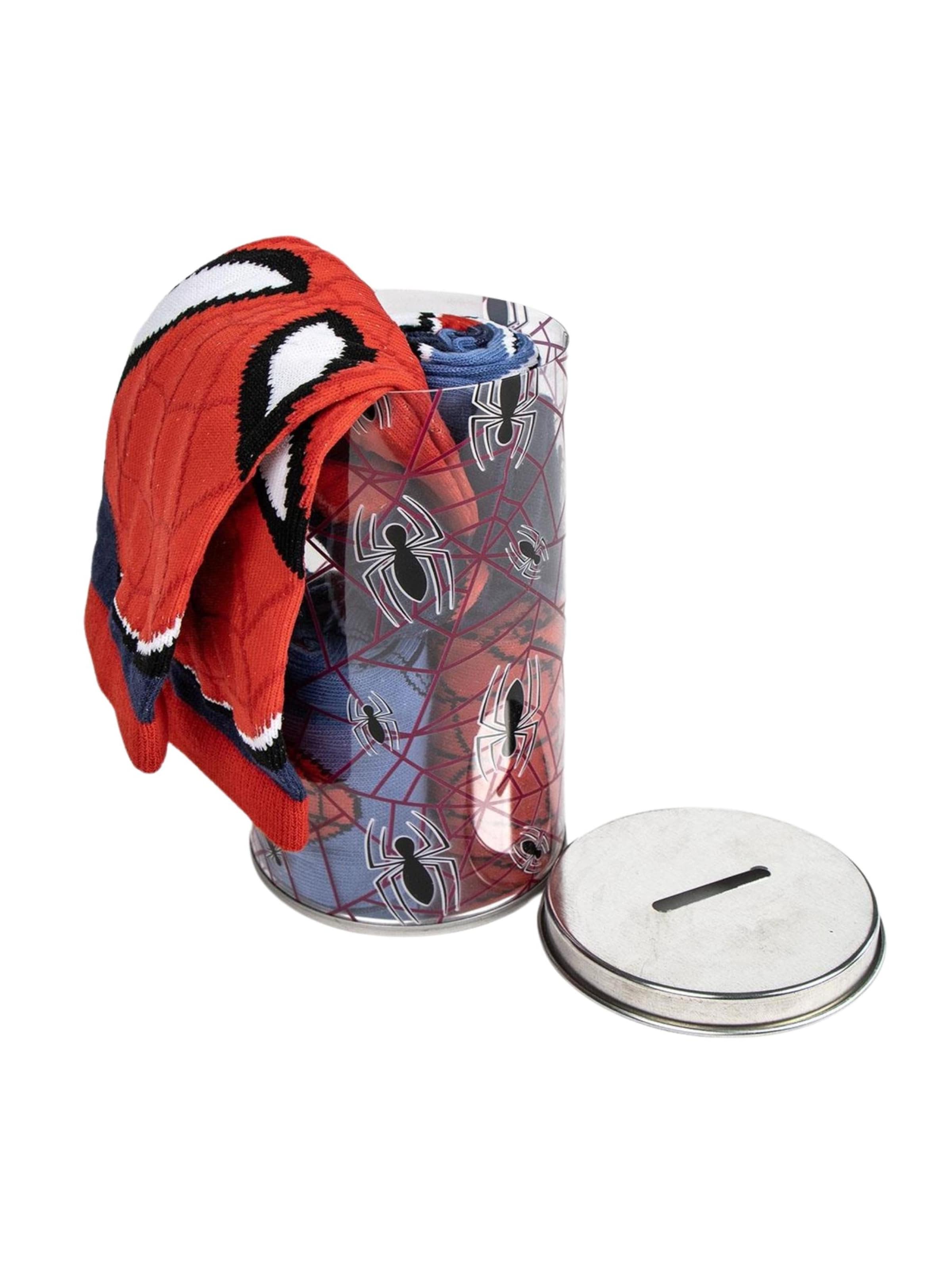 Chaussettes 'Socken Pack 4 Teile Spiderman' DISNEY en mélange de couleurs