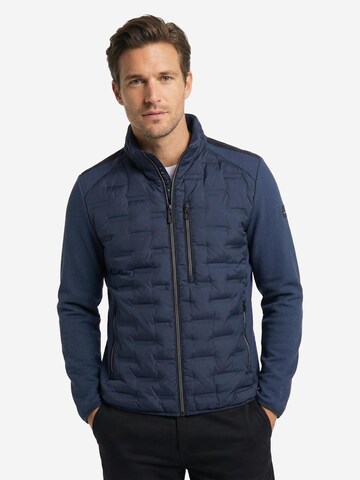 CASAMODA Between-Season Jacket 'Basic' in Blue: front