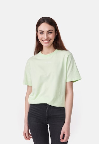 T-Shirt smiler. en vert : devant
