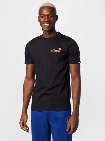 T-Shirt 'Corda' ELLESSE en noir : devant