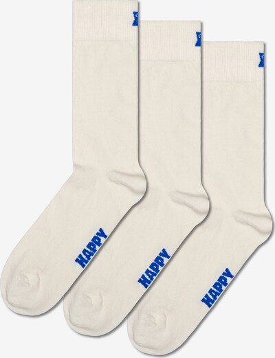 Happy Socks Къси чорапи в синьо / бял памук, Преглед на продукта