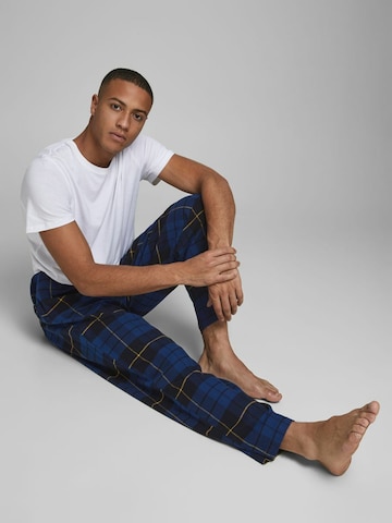 JACK & JONES Regular Pyjamabroek 'JACRIMON' in Blauw
