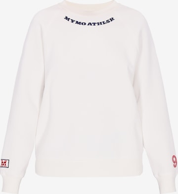 myMo ATHLSR Sweatshirt in Wit: voorkant