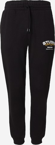 JACK & JONES Trousers 'JPSTGORDON YUKI' in Black: front