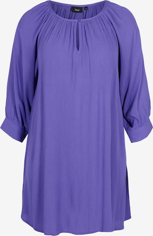 Zizzi Tuniek 'EROSE' in Lila: voorkant