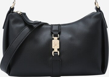 TOMMY HILFIGER - Bolso de hombro en negro: frente