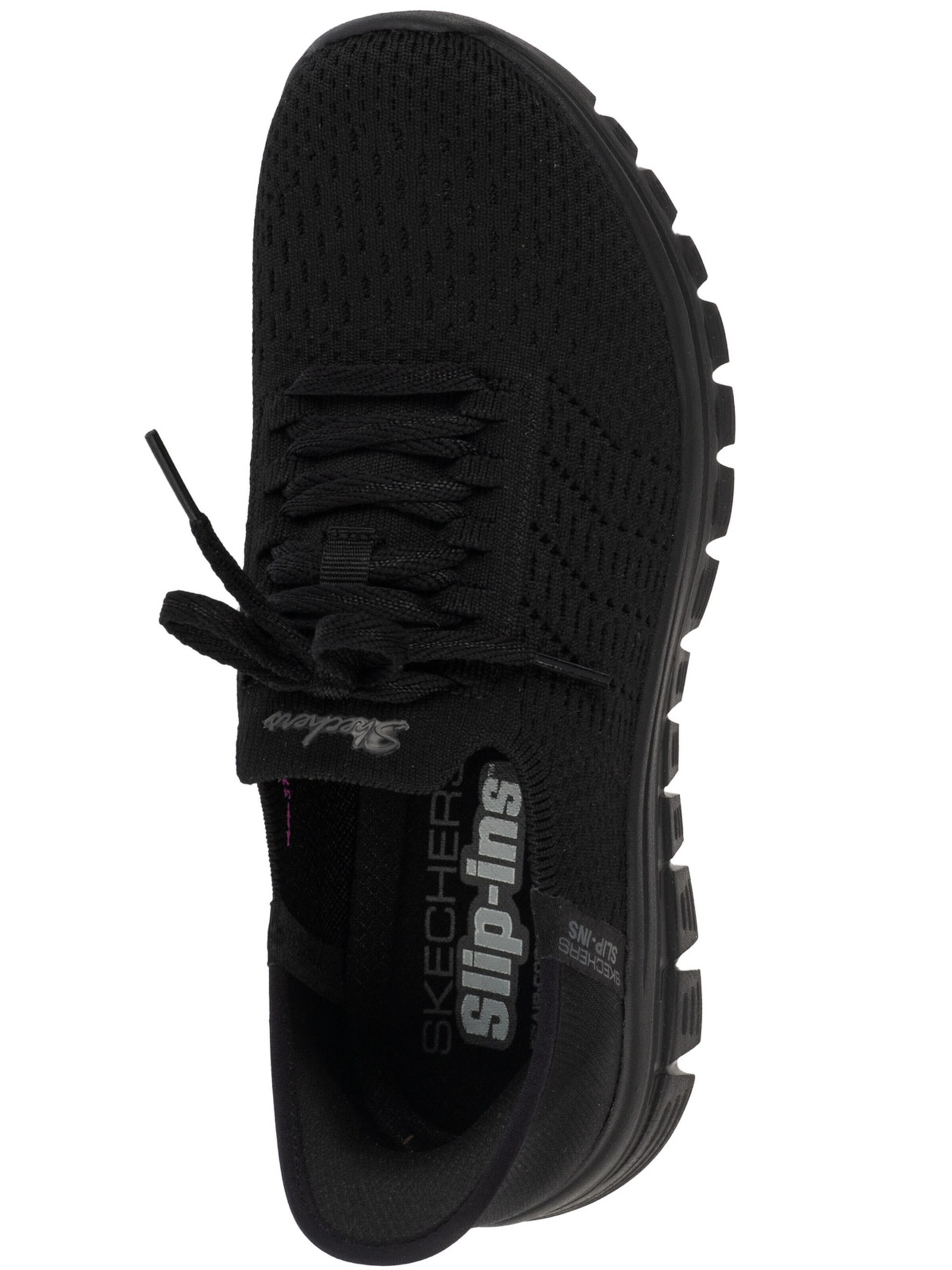 SKECHERS Sneakers laag 'Graceful - First Blush' in Zwart