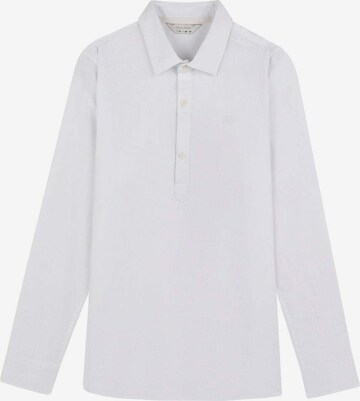 Coupe regular Chemise 'Polera' Scalpers en blanc : devant