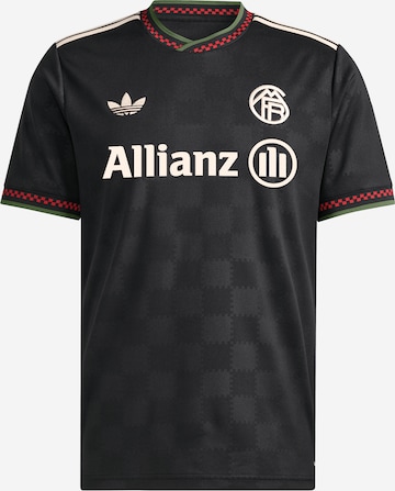 ADIDAS ORIGINALS - Camiseta de fútbol 'FC Bayern 25/26 Third Women's Kit' en negro: frente