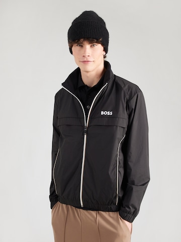 BOSS Спортно яке в черно: отпред