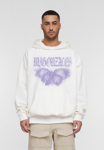 MJ Gonzales Sweatshirt in Weiß: predná strana