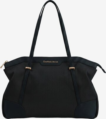 Borsa a spalla di GianMarco Venturi in nero: frontale