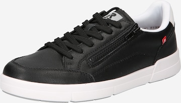 Rieker Evolution Sneakers in Black: front