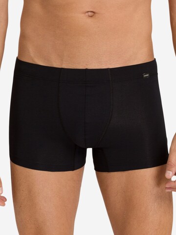 Hanro Boxer shorts 'Cotton Essentials' in Black: front