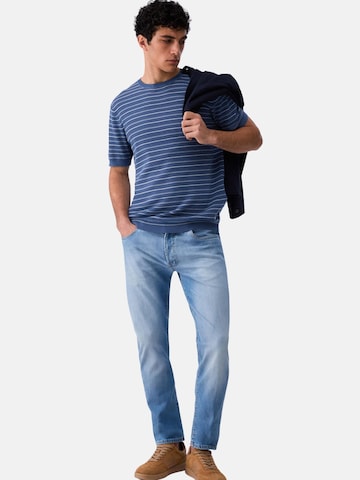 Liu Jo Regular Jeans 'LIU JO UOMO JEANS FRED PANTALONE' in Blauw