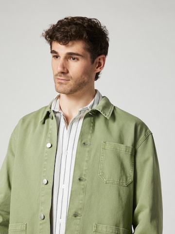 ABOUT YOU x Kevin Trapp Between-season jacket 'Halil' in Green