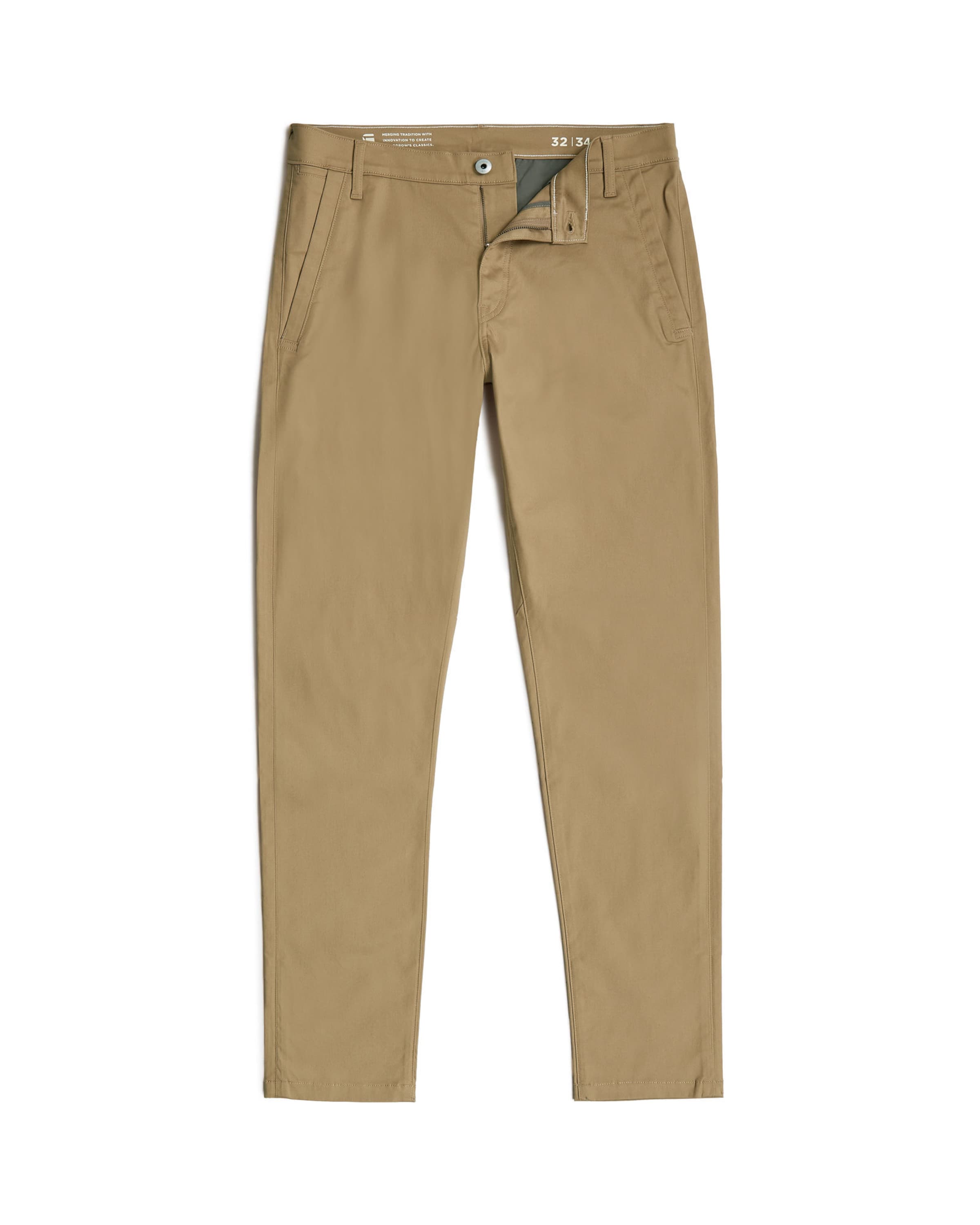 G-STAR Chinohose 'Morry' in Beige: Vorderseite