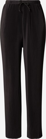 Urban Classics Wide leg Trousers in Black: front