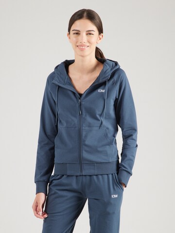 Giacca di felpa sportiva 'Activity' di ICANIWILL in blu: frontale