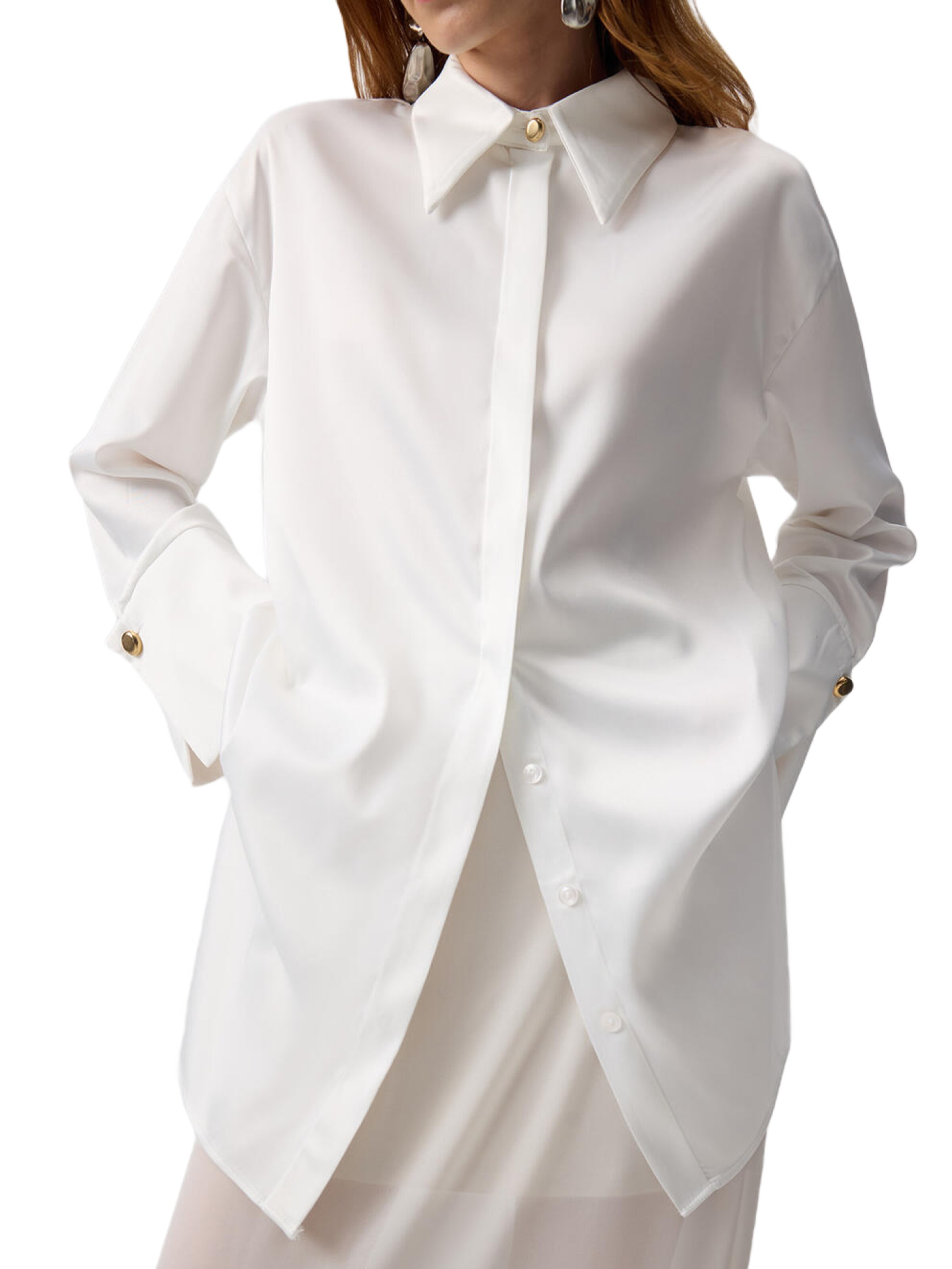 Touche Prive Bluse in Weiß: Vorderseite