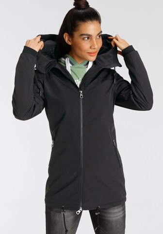 KangaROOS Athletic Jacket in Black