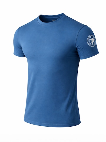 PANTONECLO Shirt 'Pantoneclo Men’s Crew Neck Short Sleeve T-Shirt' in Blue: front