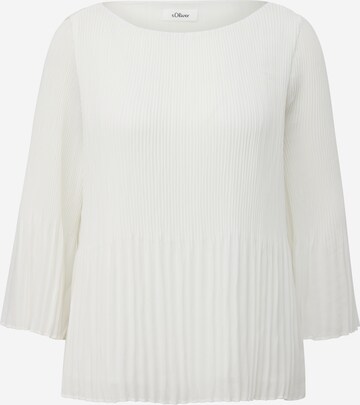 s.Oliver BLACK LABEL Blouse in White: front