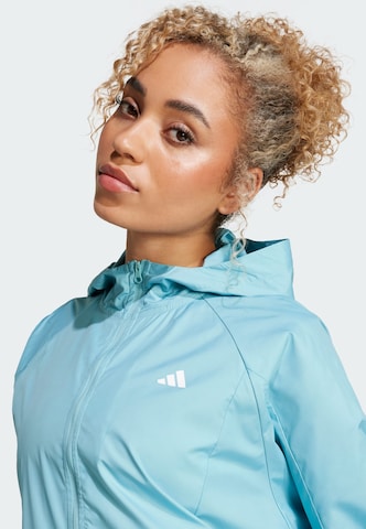 ADIDAS PERFORMANCE Sports jacket 'Hyperglam' in Blue