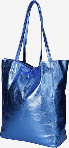 Shopper di Gave Lux in blu: frontale